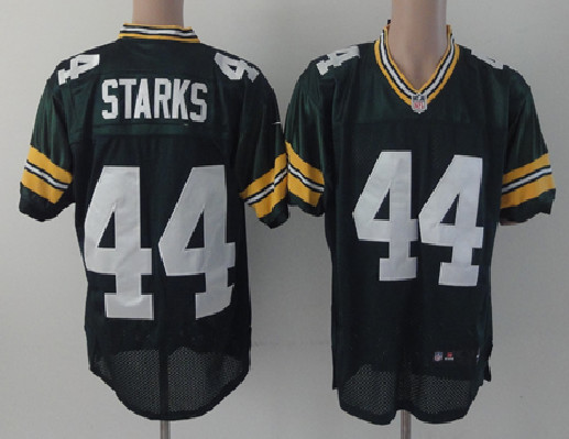 Nike Green Bay Packers 44 Starks green Elite jersey